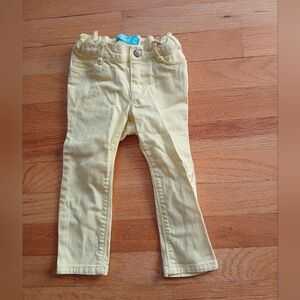 Old Navy Light Yellow Kids Jeans -2T
